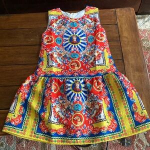 Dolce Gabbana style Girls dress size 9-10 years